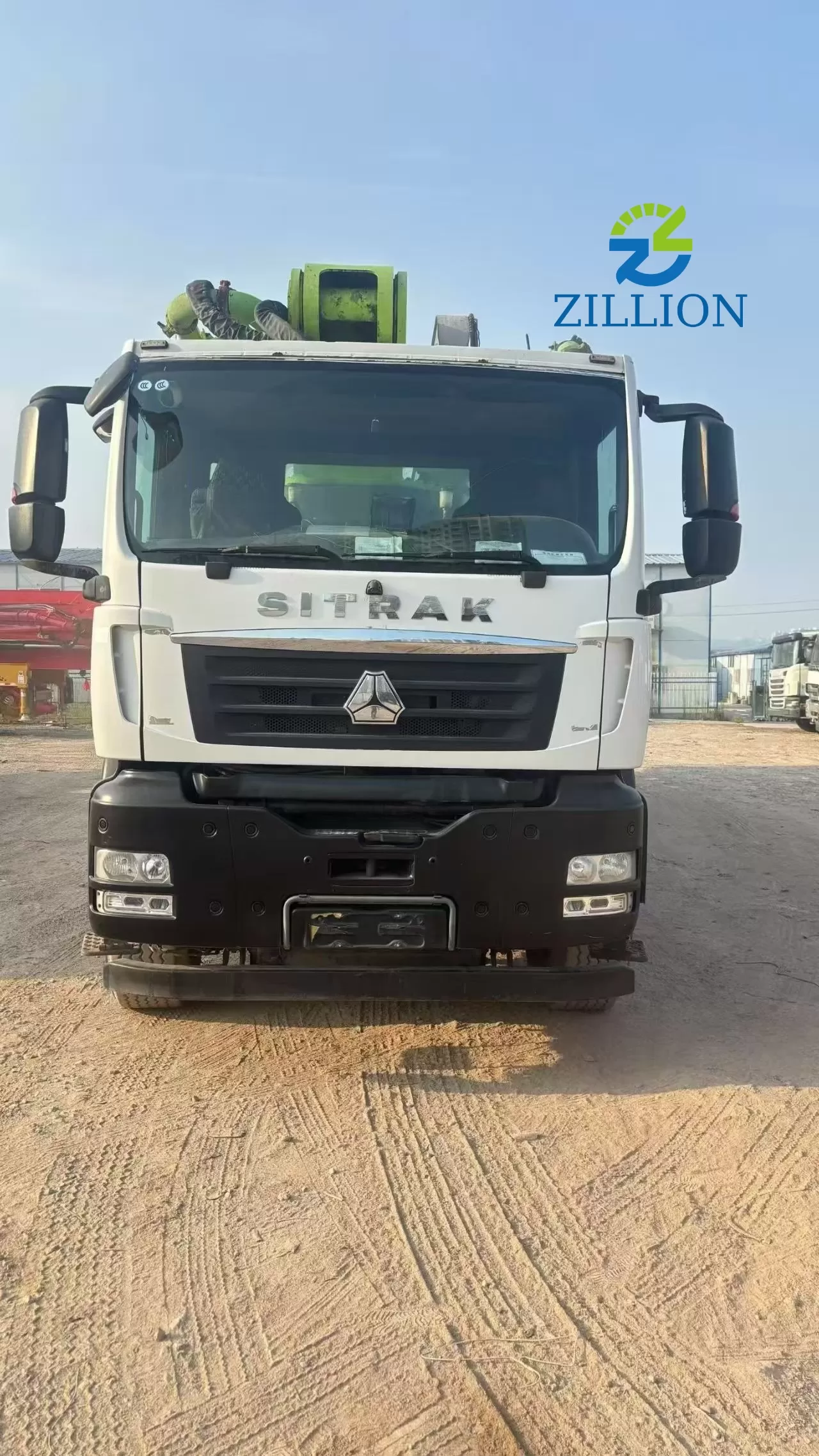 2021 Zoomlion 72m Truck-Mounted Concrete Pump Truck with SITRAK Chassis