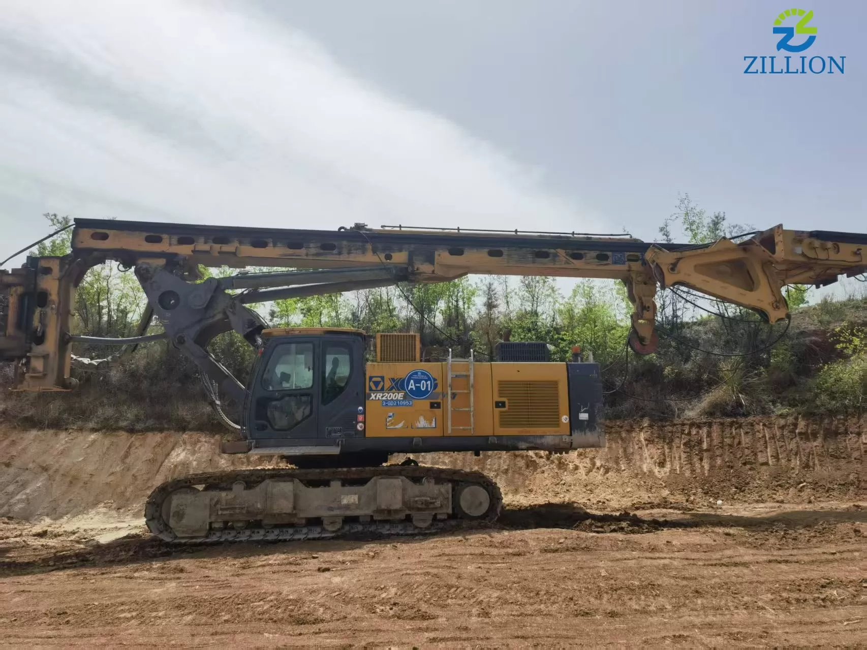 2020 XCMG Piling Machinery 200 backhoe Rotary Drilling Rig for Foundation Drill