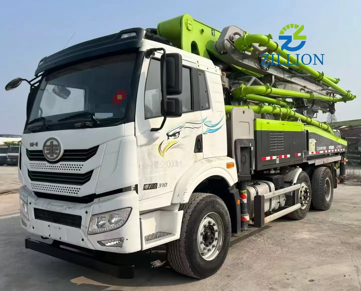 2022 Zoomlion 40m Truck-Mounted Concrete Pump Truck with FAW Chassis